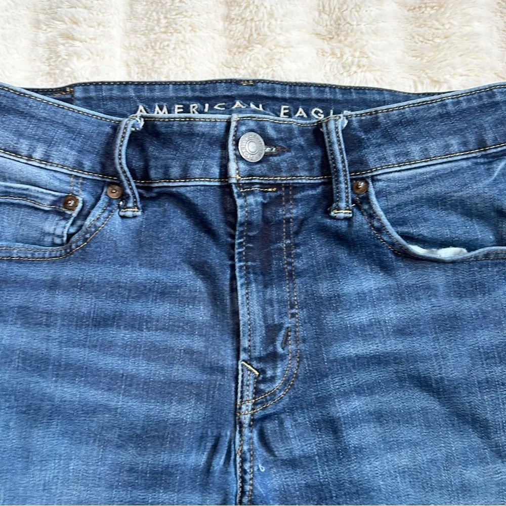 American Eagle Outfitters Dark Blue Men’s Skinny Jeans - Size 32/30